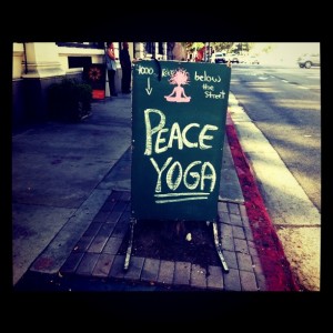 BizeeBee's visit to Peace Yoga Gallery